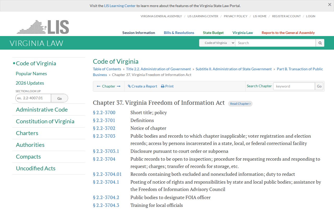 Charlotte County municipal warrant record questions distinguish town FOIA from court records